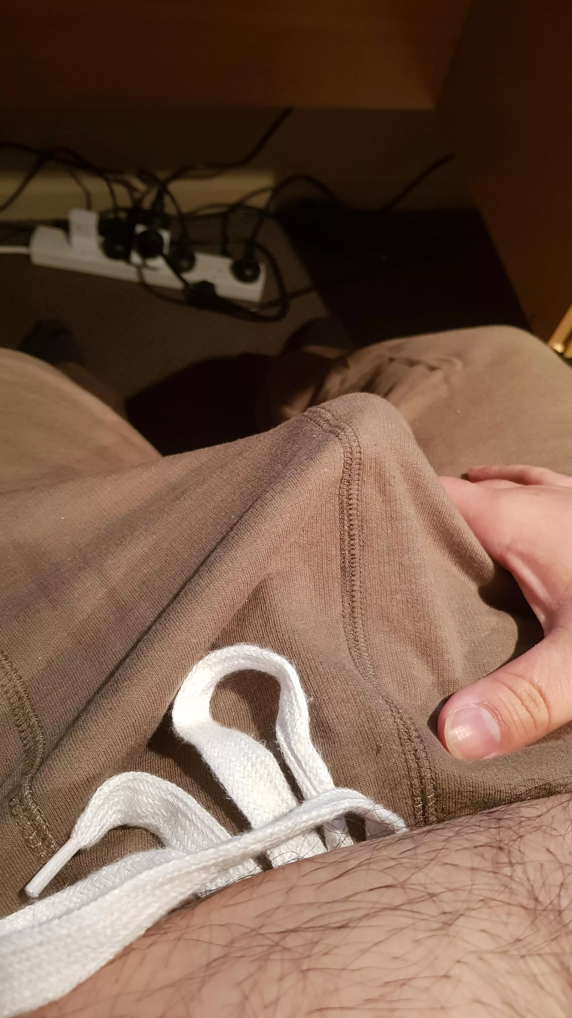 In my Pjs wishing I had a hand posted by Ibtis225