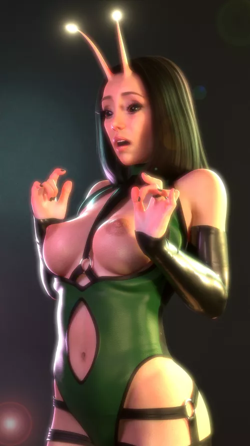 Mantis Amazing Tits (Jinx Shaco) [Marvel] by Mxfyn