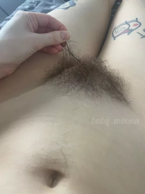 My bush is so long and fluffy hehe by baby_moonn