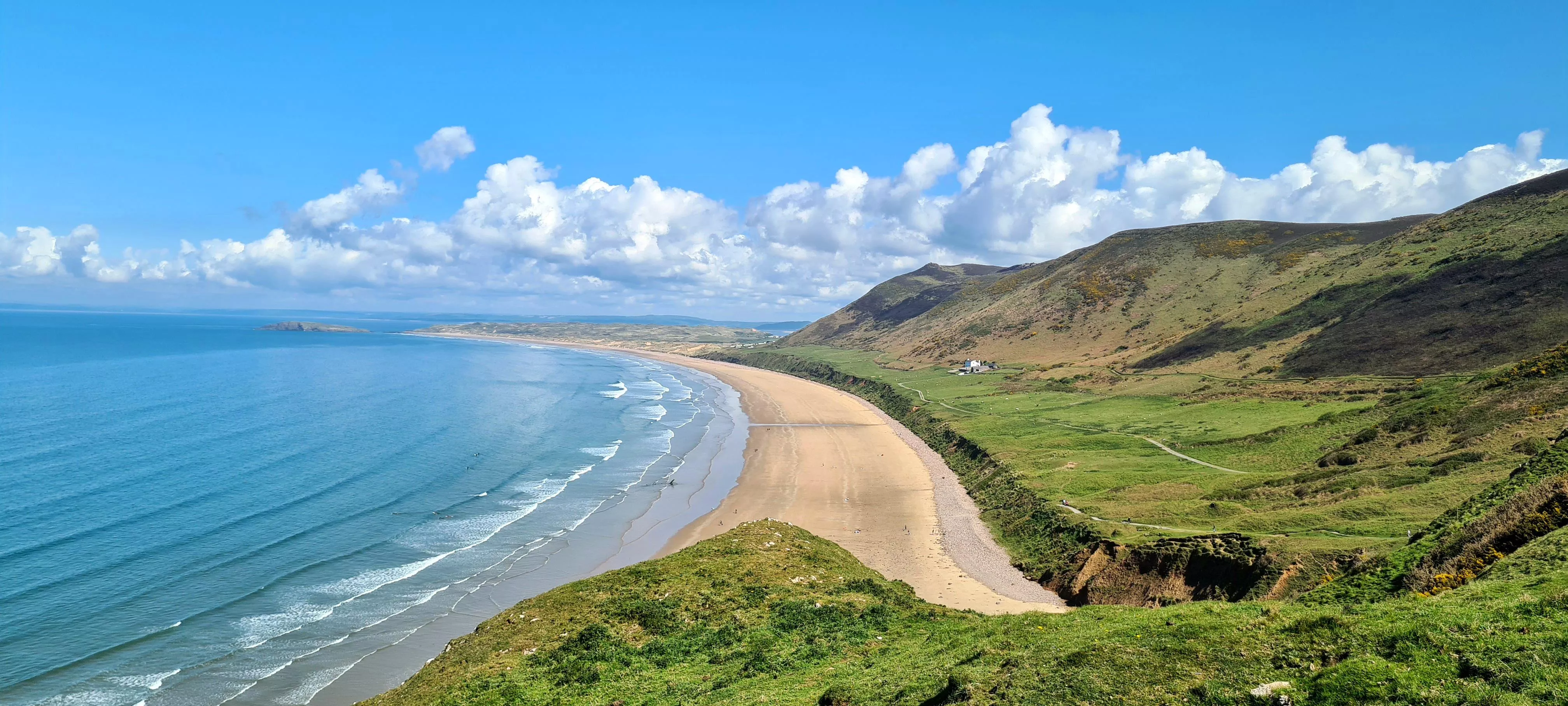 Rhossili Bay posted by Think-Mine-4816