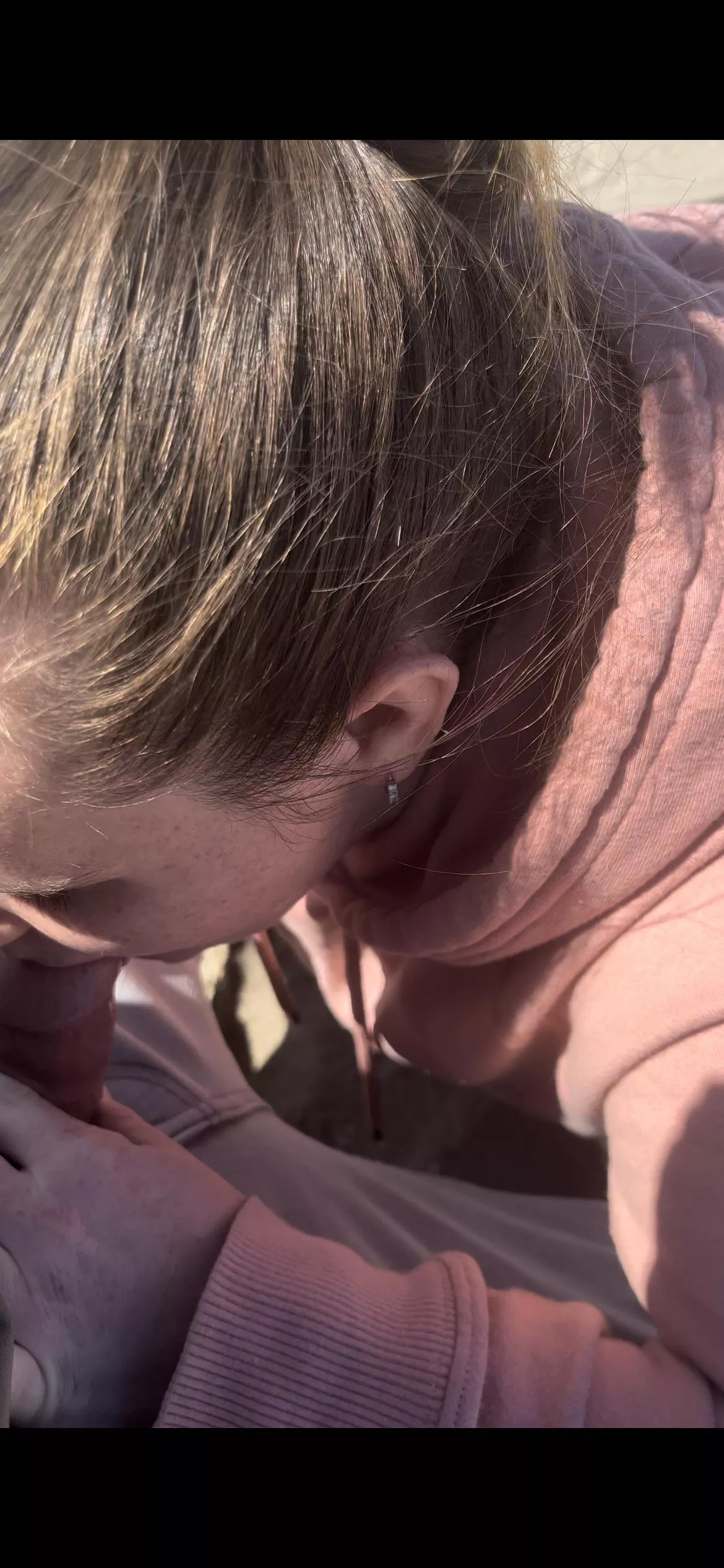 Sitting on the beach in broad daylight and she just started sucking me posted by aybabyaybaby