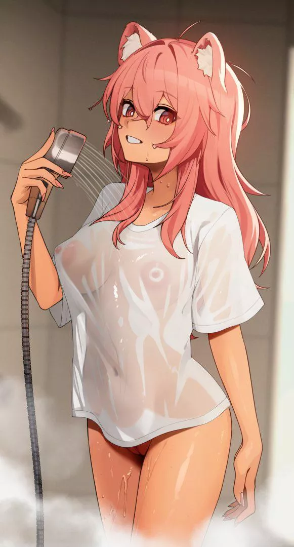 wet tshirt Gravel posted by iowess