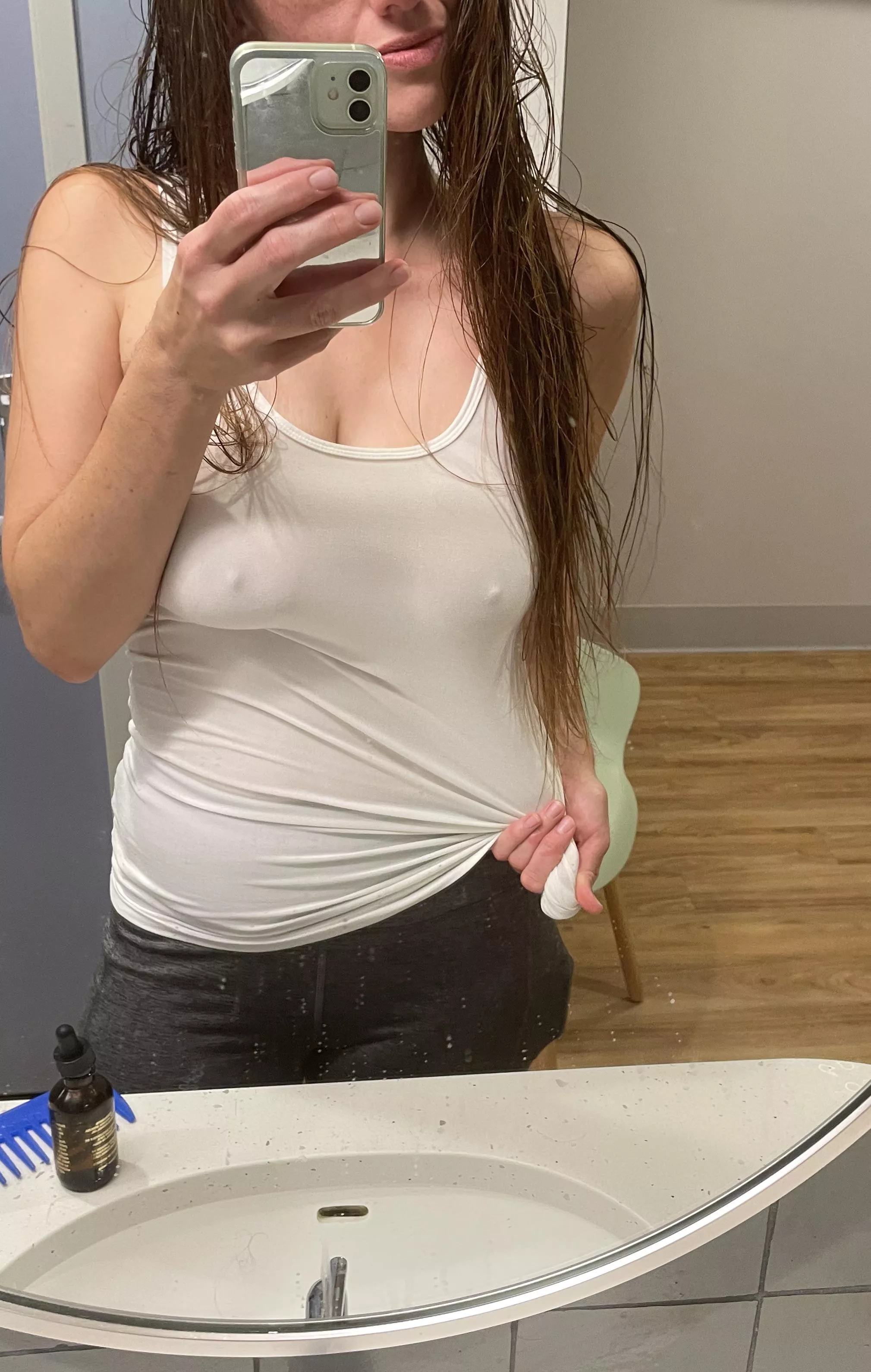 White shirts need no bra posted by GalacticPlanetBang