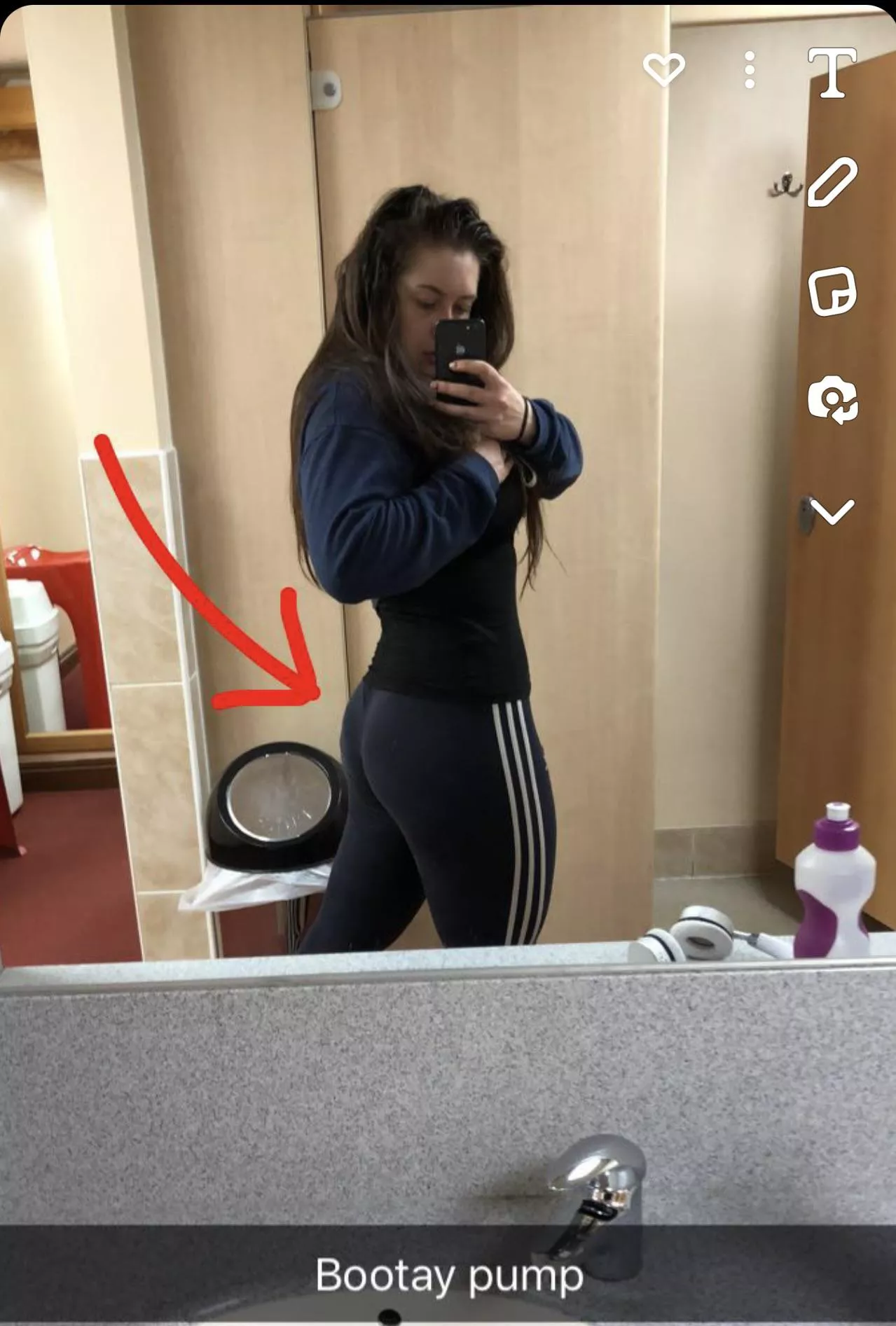 Always been a gym girl & always will be posted by Bustybrunettexo