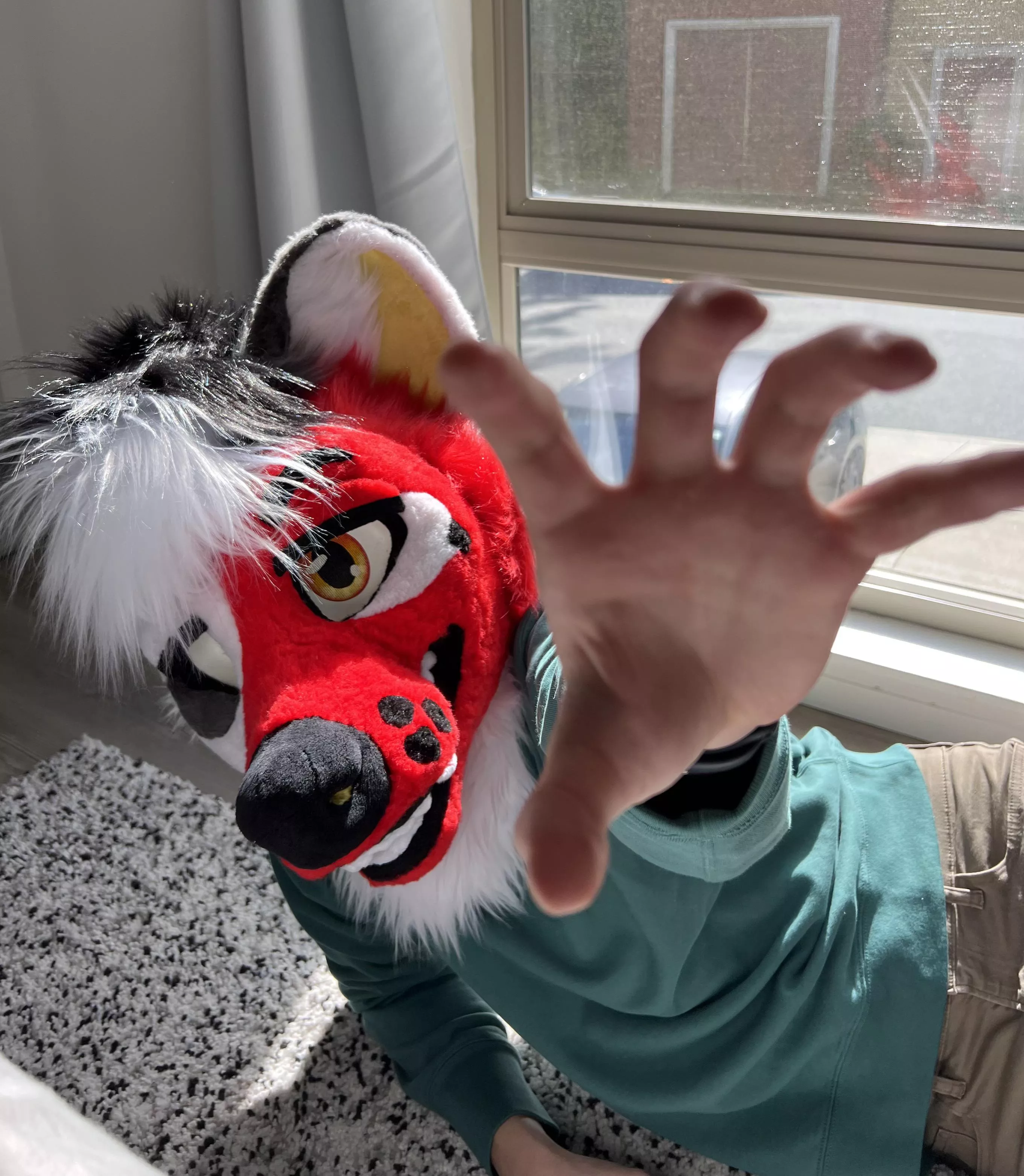 He’s gonna get you!! posted by canseebehindme