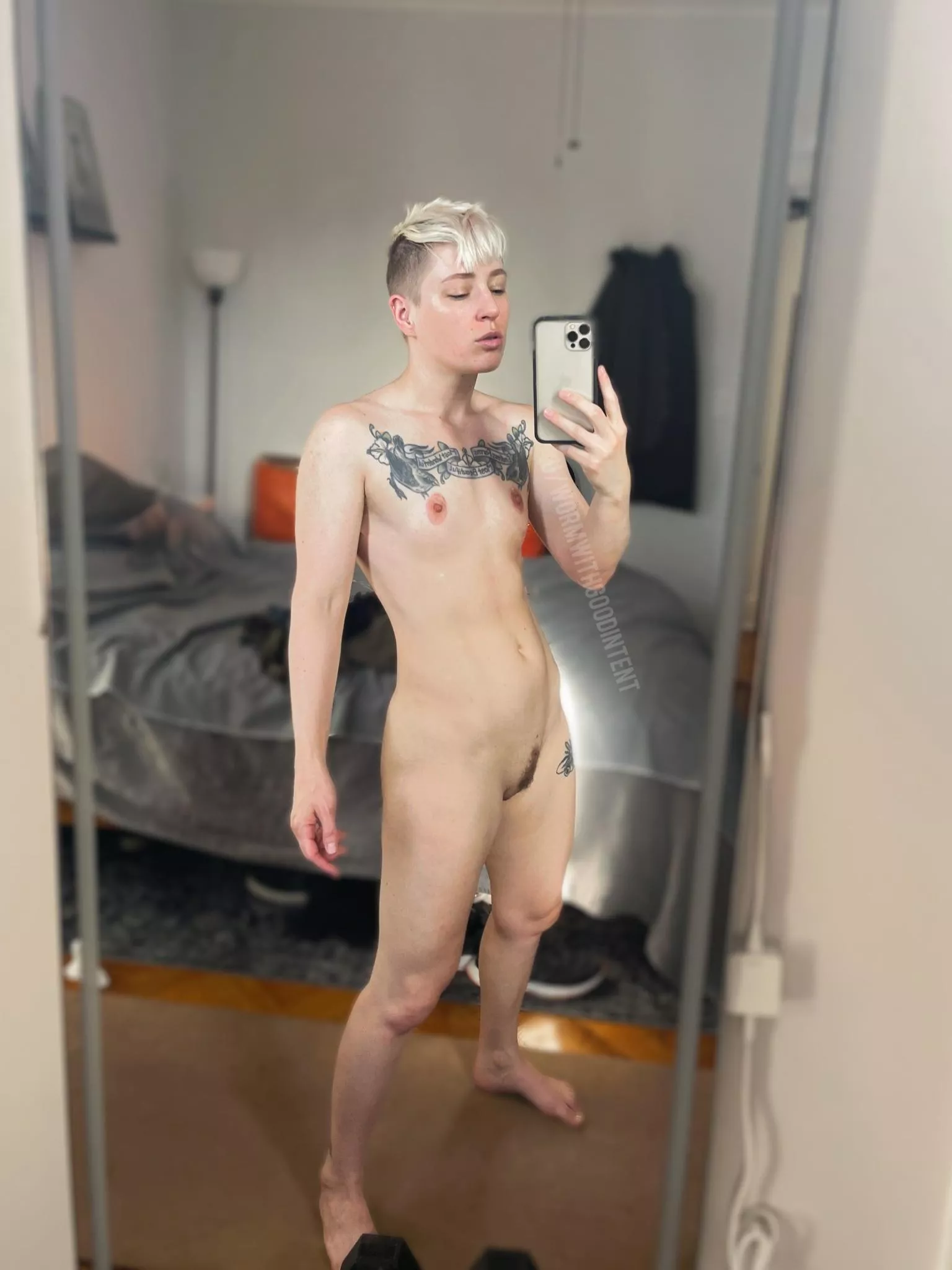 I'm so much more muscled now than I was in this pic, do you like the scrawny look though? posted by WormWithGoodIntent