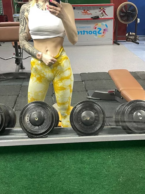 Oops, my nipples got hard at the gym by croutonchecklist