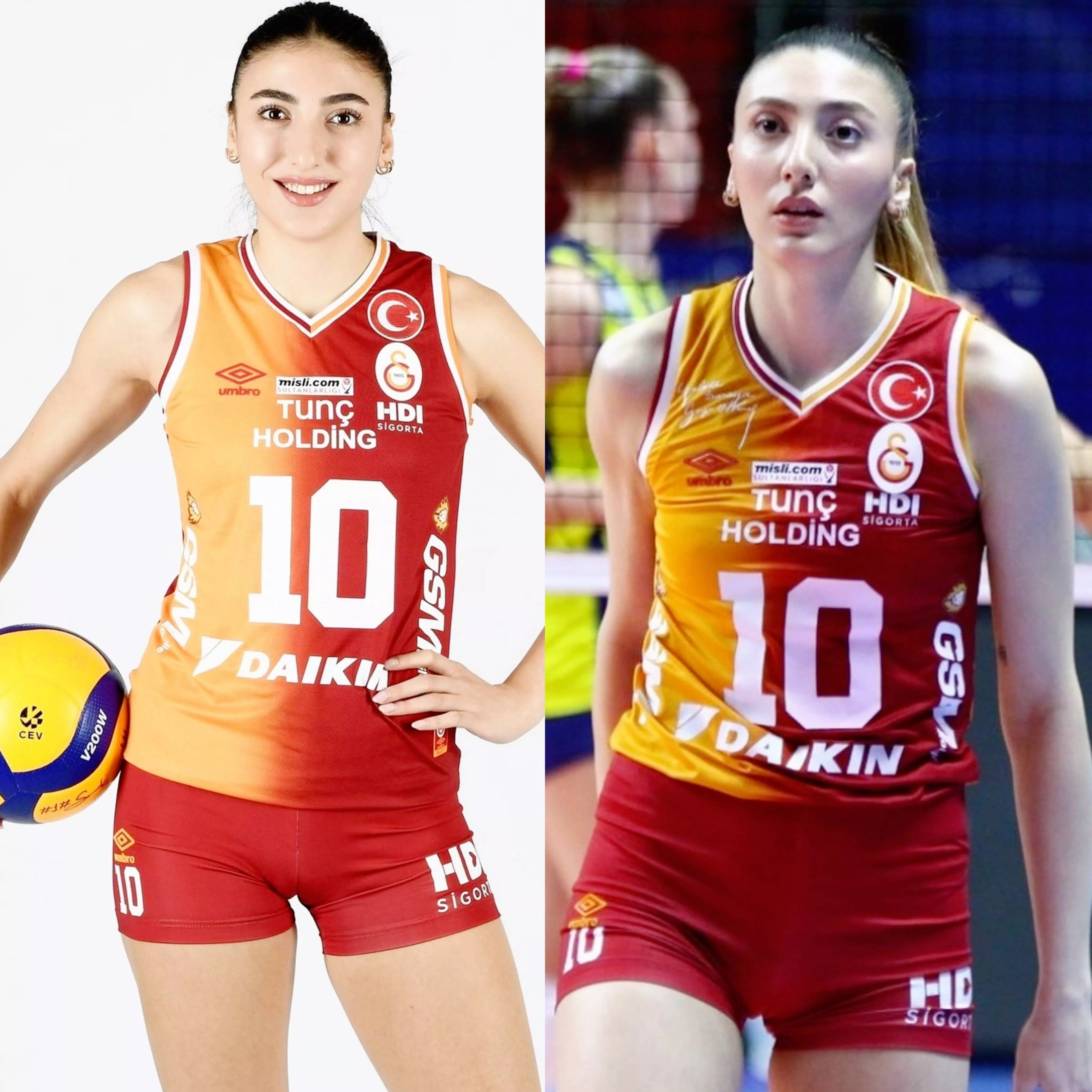 Photoshoot vs on court posted by redditphotosonly