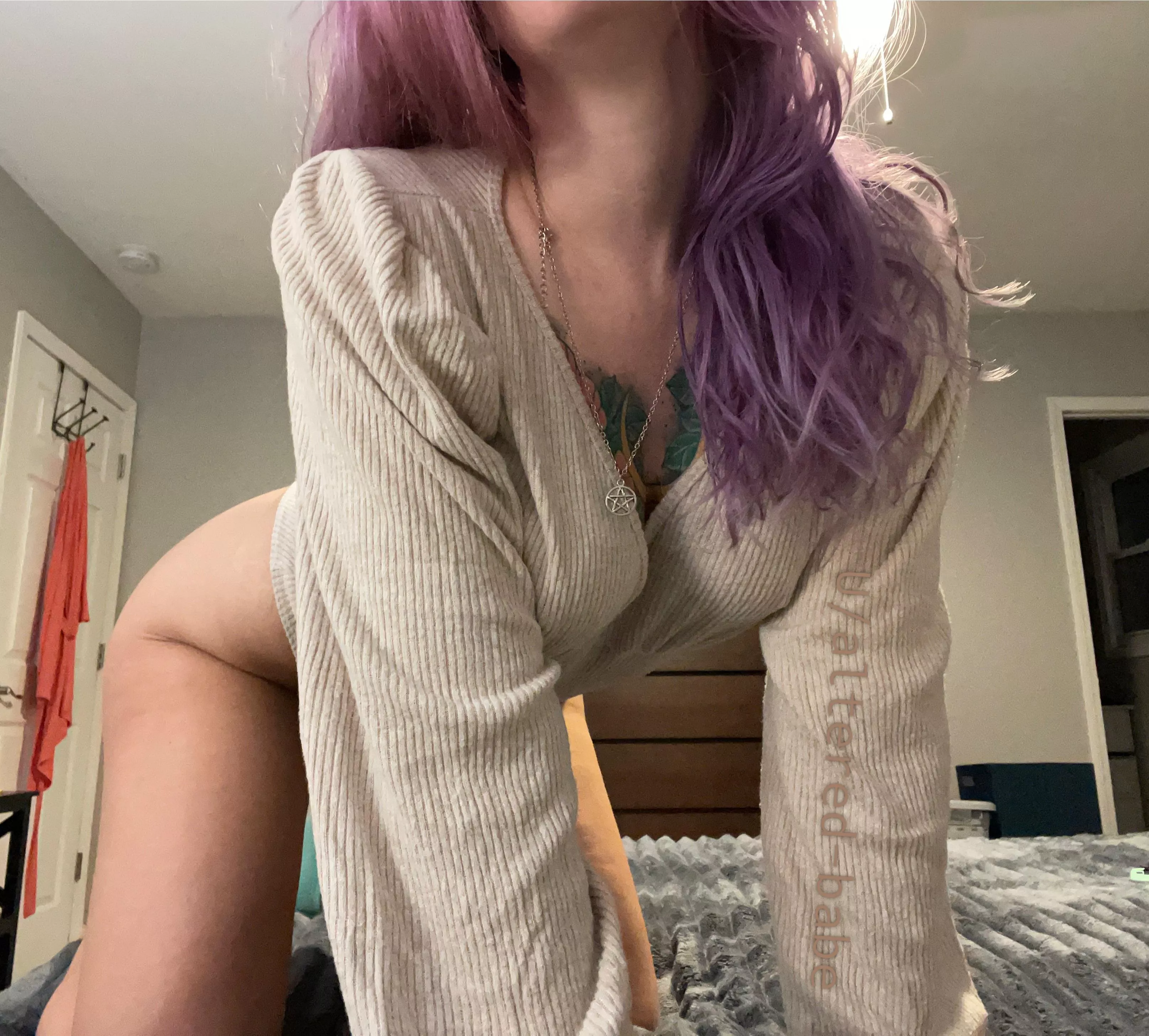 Soft body. Soft purple posted by Altered-babe