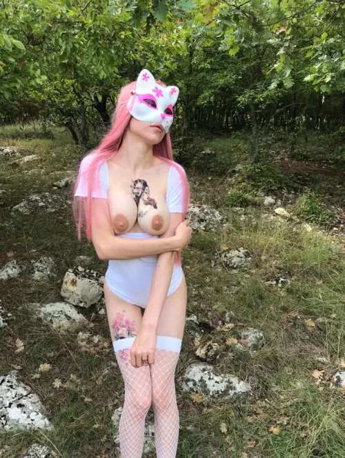 Would you let me tittyfuck you? by kitsunemaskedgirloff