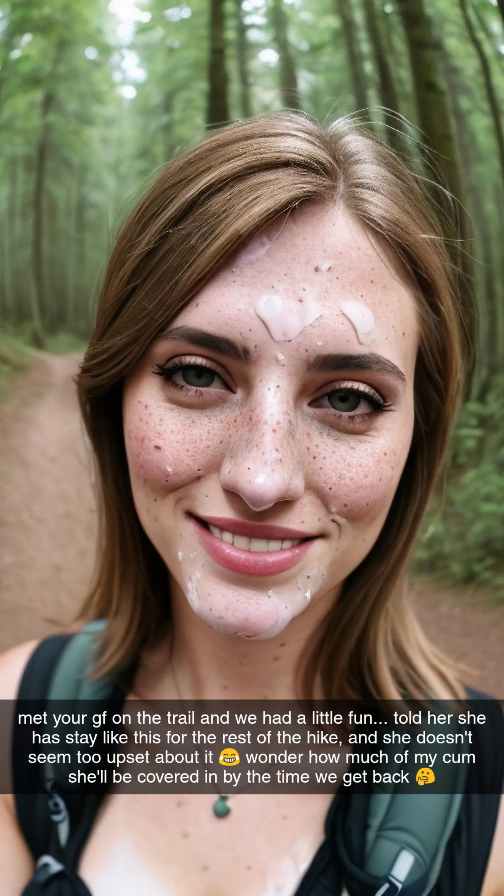 you twisted your ankle at the start and told your gf to go on without you... posted by Bedroom-Status