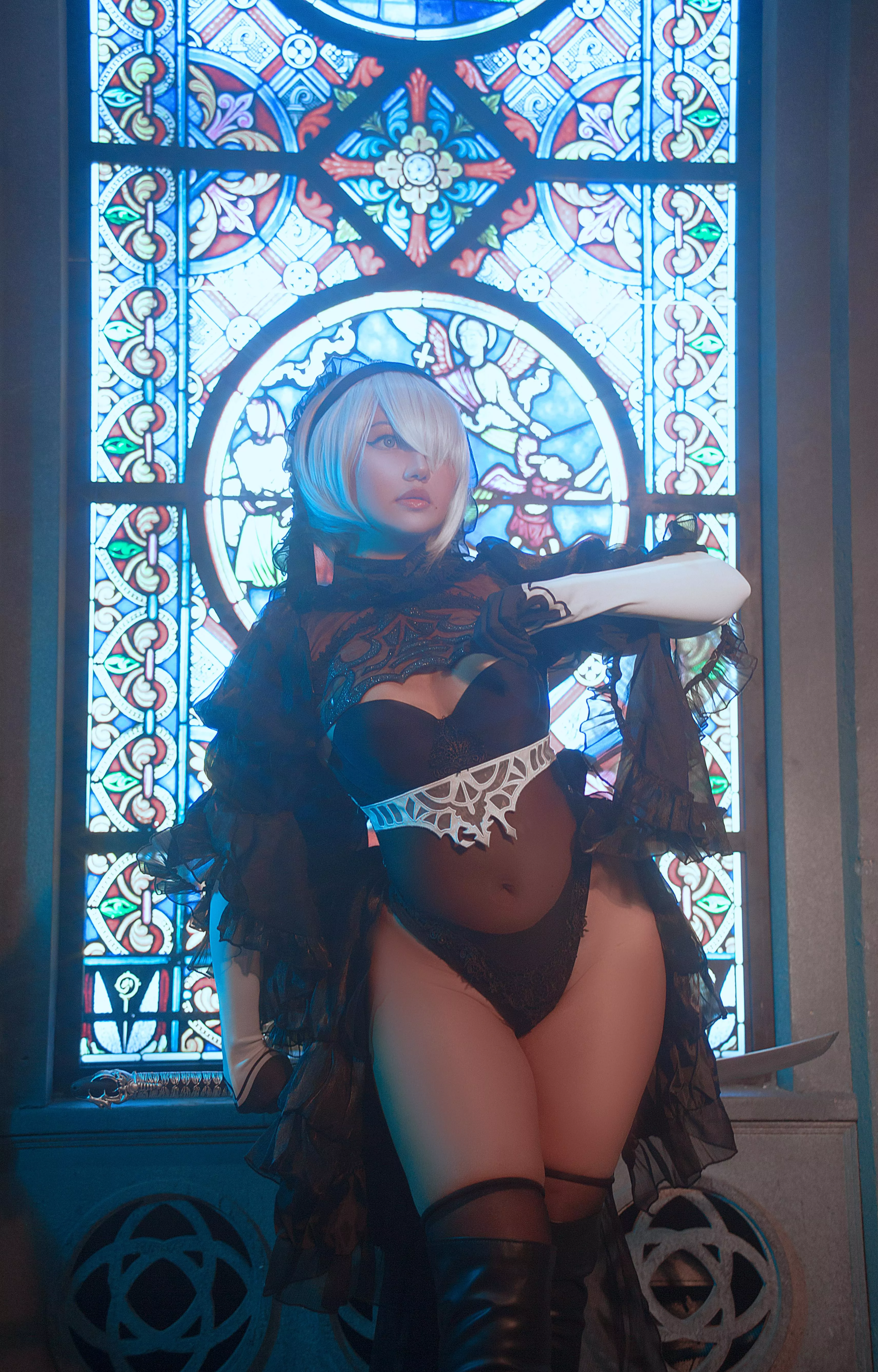 2B bride cosplay by Yokoe (self) posted by torruu