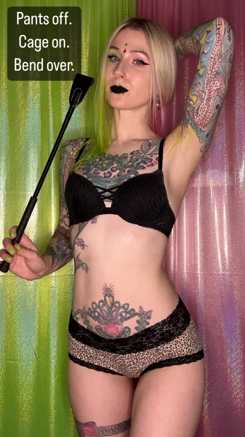 3 Simple Steps for Chastity Sluts by triciaxpain