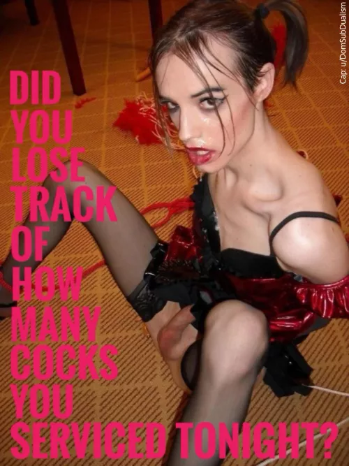 A good sissy never knows how many loads of cum are inside of her right now by DomSubDualism