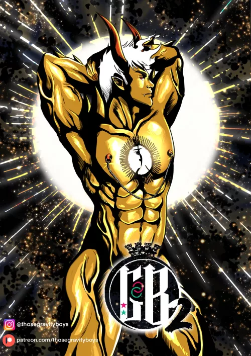 Another new addition, Ciro the Sun Demon! 👀☀️👀☀️(Gravity Boys links in comments) by thosegravityboys