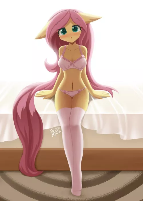 “Are you going to show me that trick you talked about earlier, Anon?~” (howxu) by heisenstuff