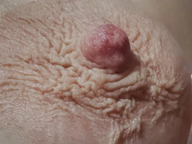 Big areolas all wrinkly from the cold. by AlwaysAtPlay