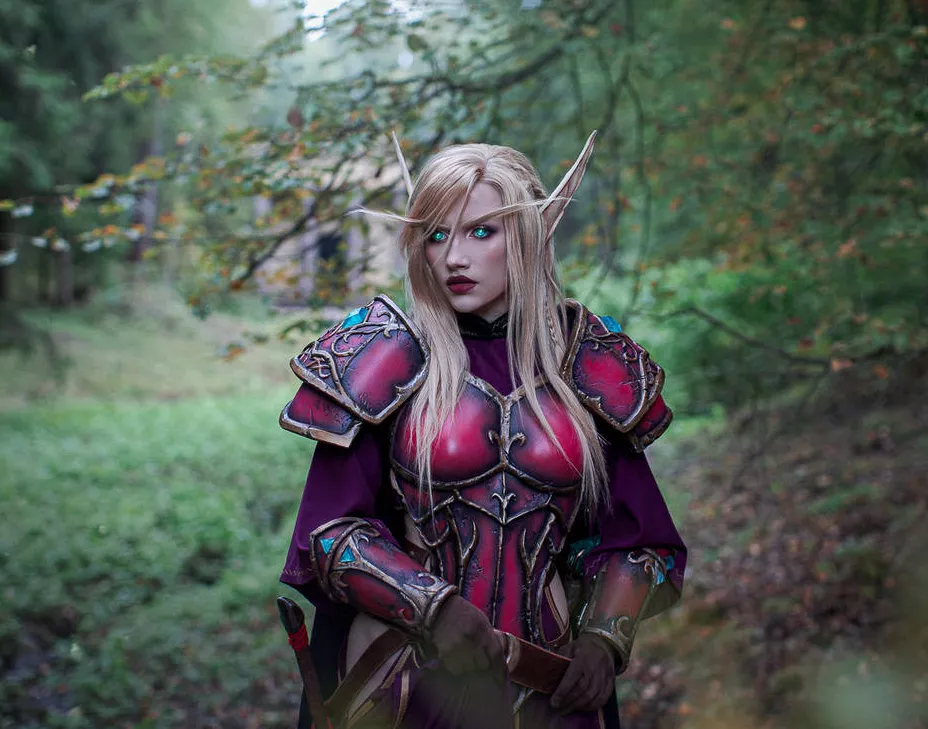 Blood elf female - World of Warcraft by Narga-Lifestream posted by Mission-Tiger-9972