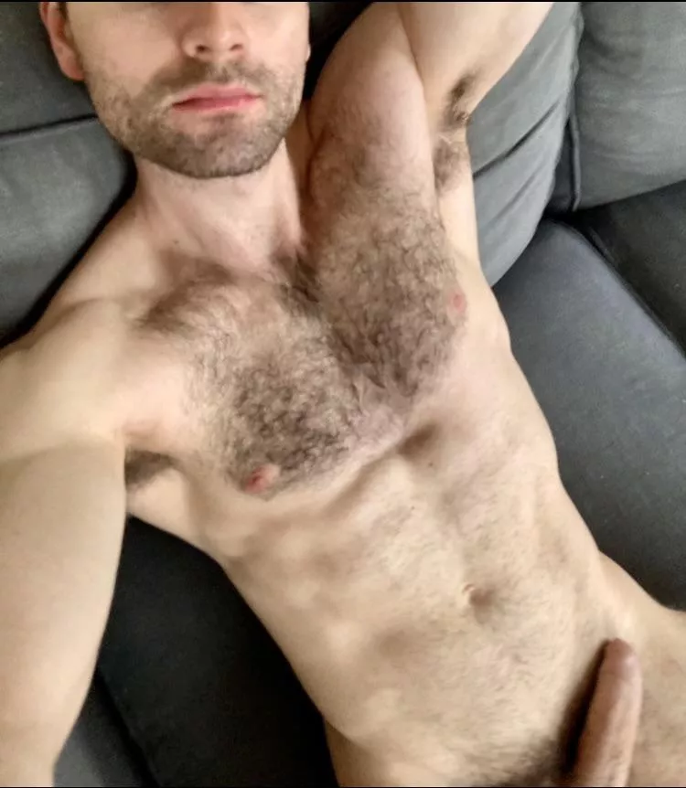 Chest hair warming in the afternoon sun, tickled by an afternoon breeze posted by J-Harker