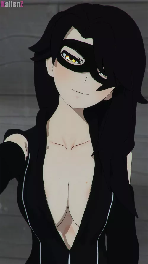 Cinder showing her assets ;) by Even-Collar-1629