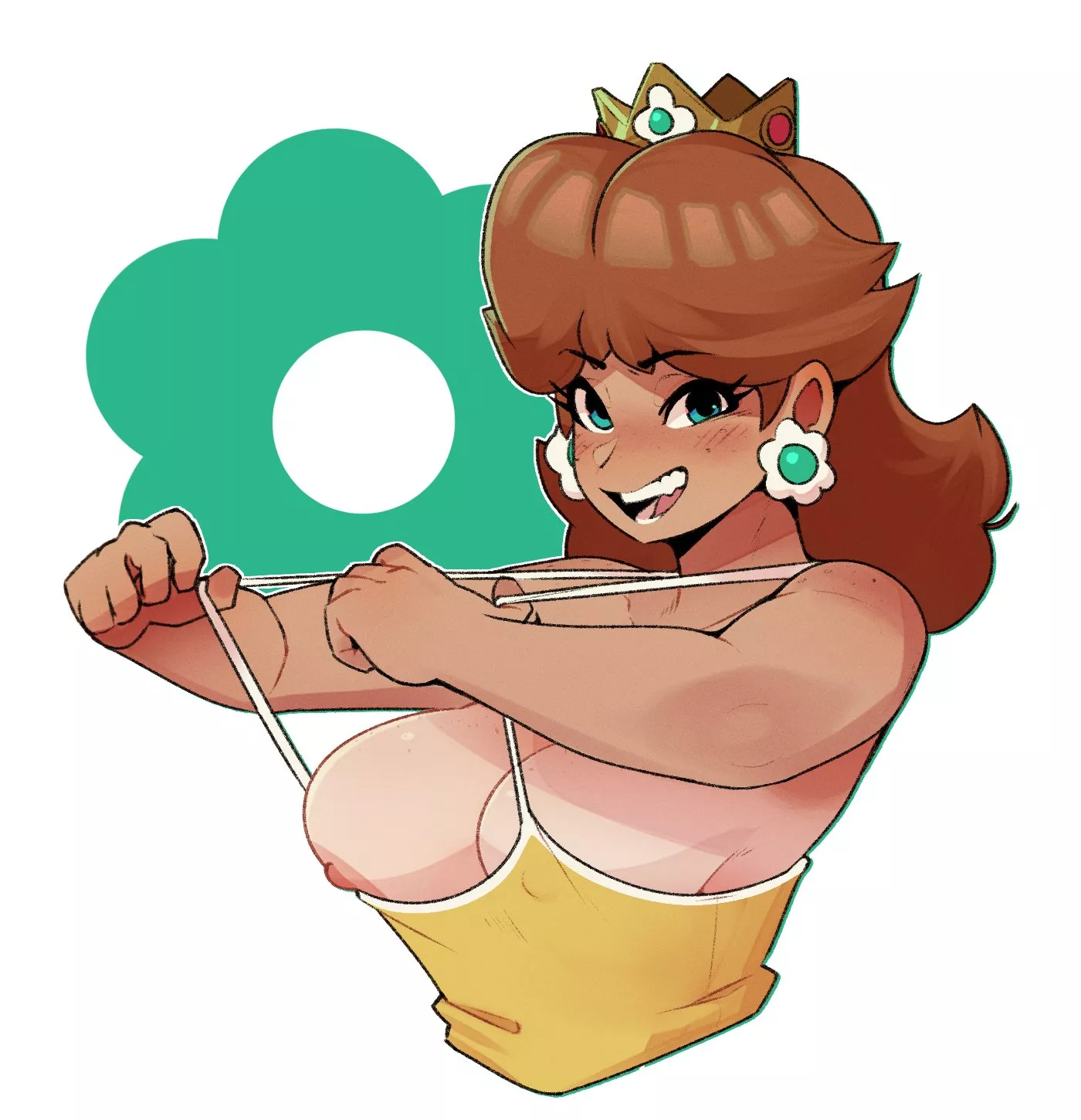 Daisy (DabbleDoodles) [Super Mario Bros] posted by Helpes