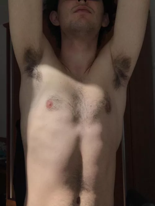 Dirty armpits for you to lick clean by DoubleConscious7145