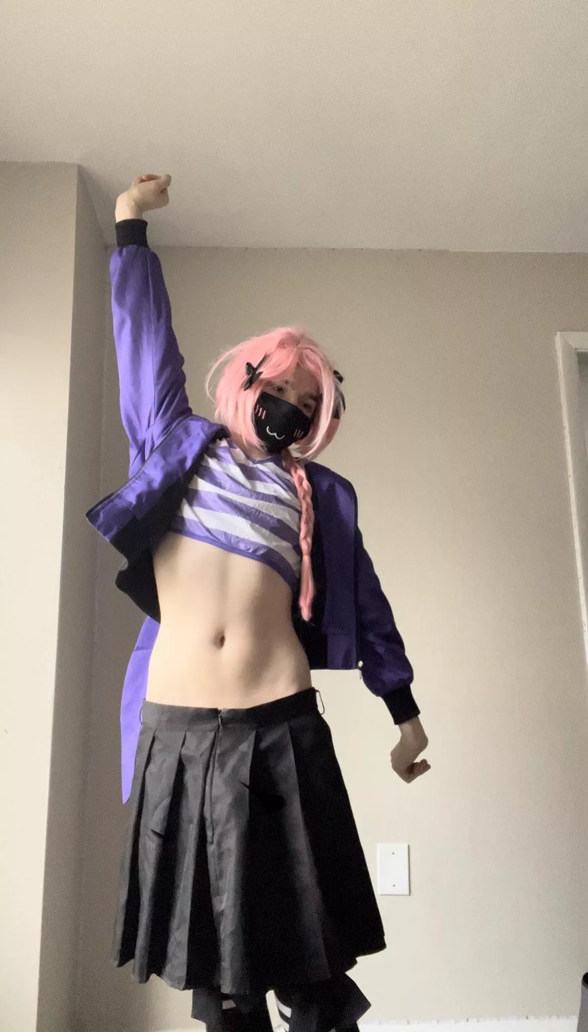 Doing my morning stretches :3 posted by TheCatboyConnoisseur