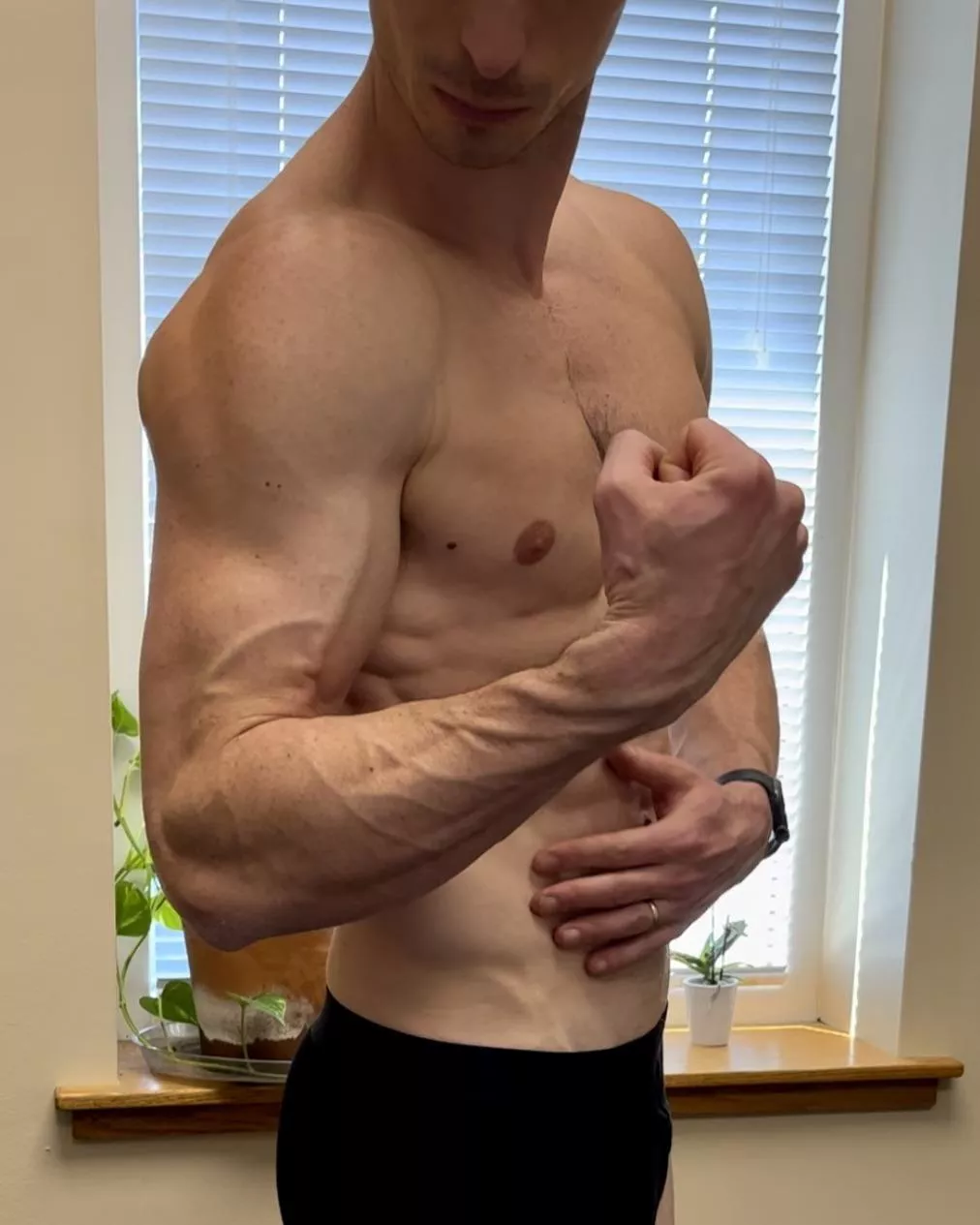 Donated blood today, they love these veins. posted by Shred_and_Bread