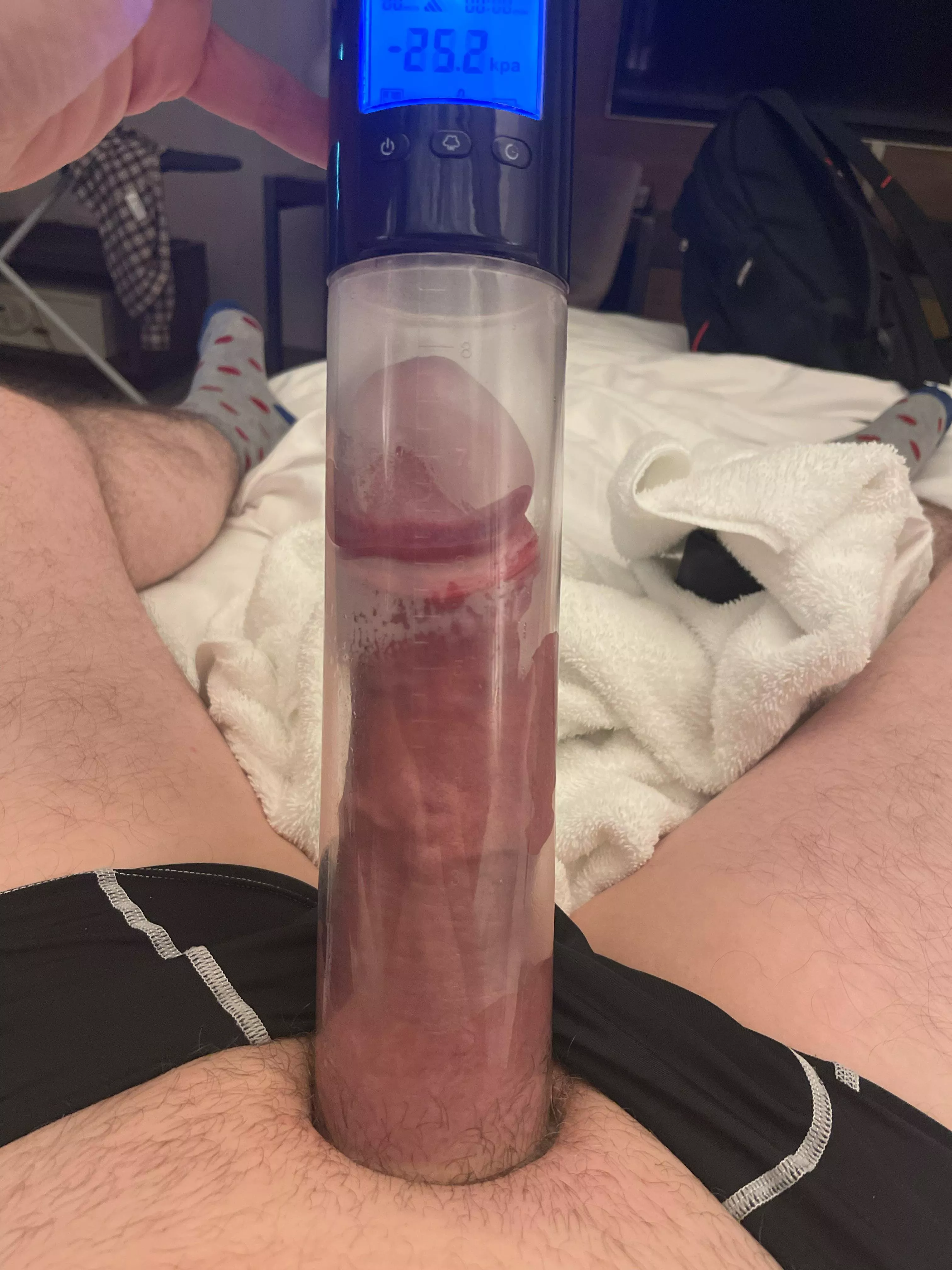 Found an automatic 9” pump posted by canguy1983