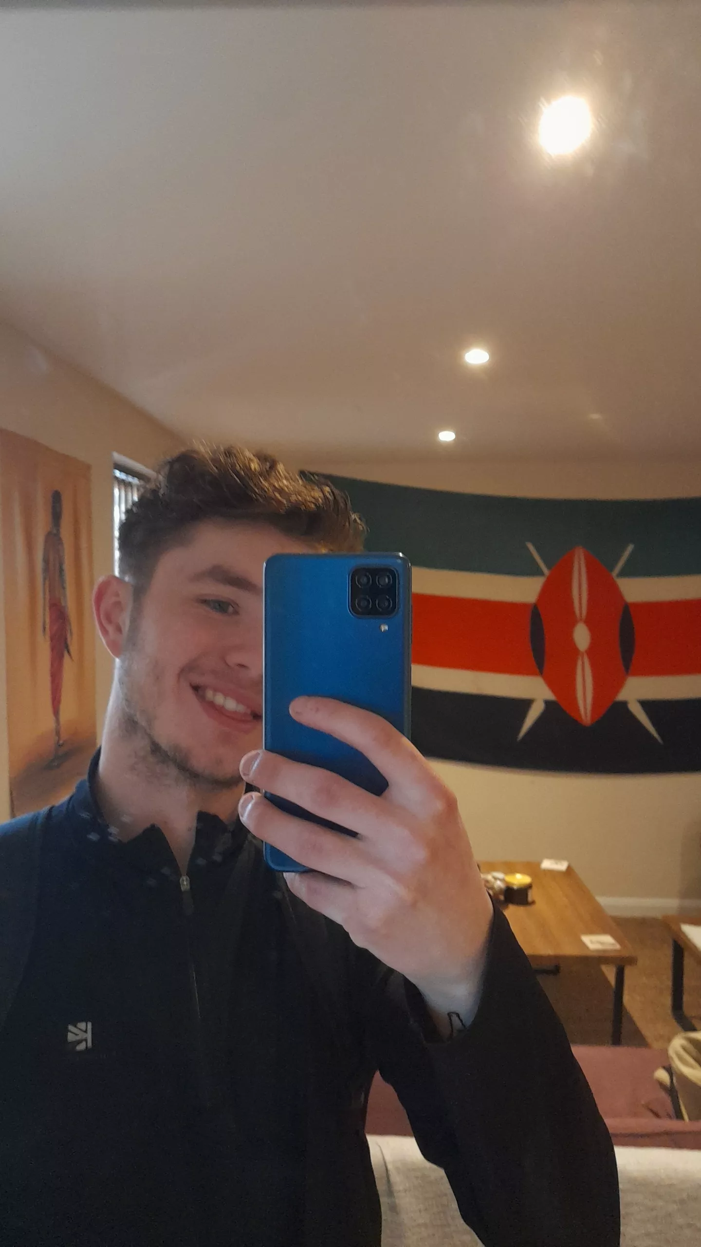 Getting used to the short hair again ready for summer, miss my curls though 🫣 posted by BrbMakingACuppaT