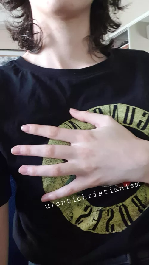 Hand on heart (sfw) by antichristianism