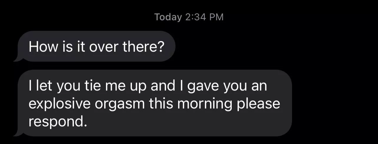 He’s so needy lol by ExternalQuantity530