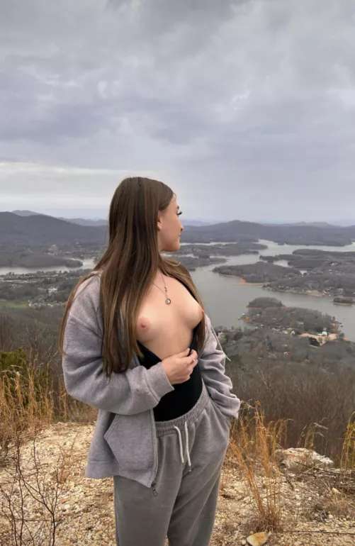 I can’t say for certain but I think the view would be better if I was bent over… by NorthForTheWiinter