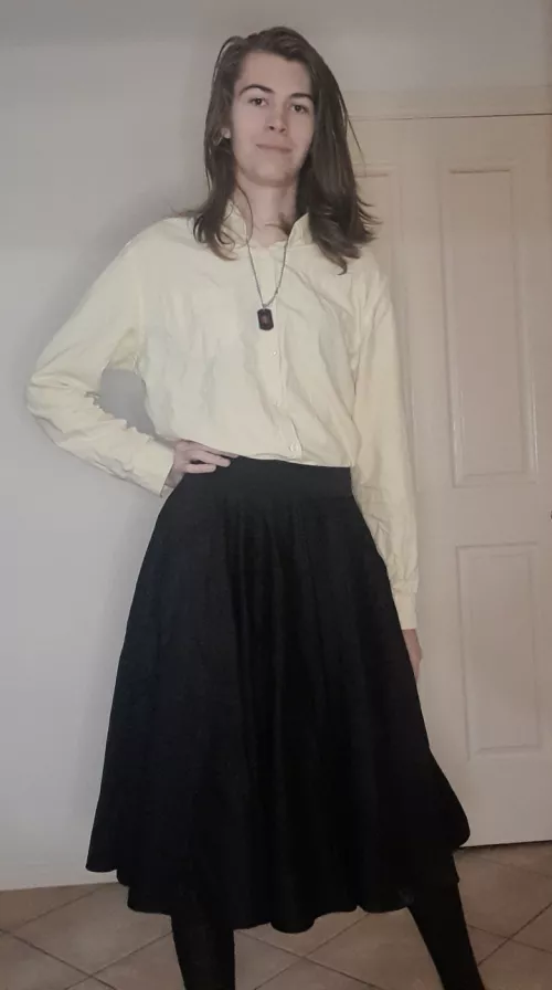 I need a femboy to cuddle. Any volunteers? 🤎 by humans_are_confusing