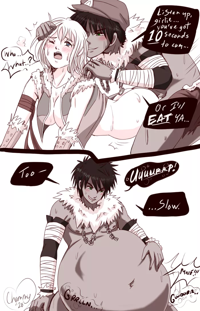 {Image} Ten Second Rule - UltimATEum [M/F] (By Chameleonette/me) posted by Chammy_Scarlet