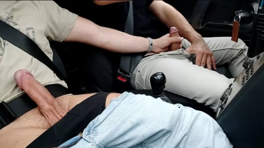 Jerking with Uber driver 🥵 (28) by TugaxZuca