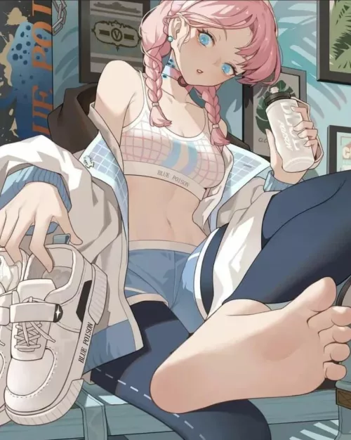 Just abit sweaty (Xssh) [Arknights] by _swefeet