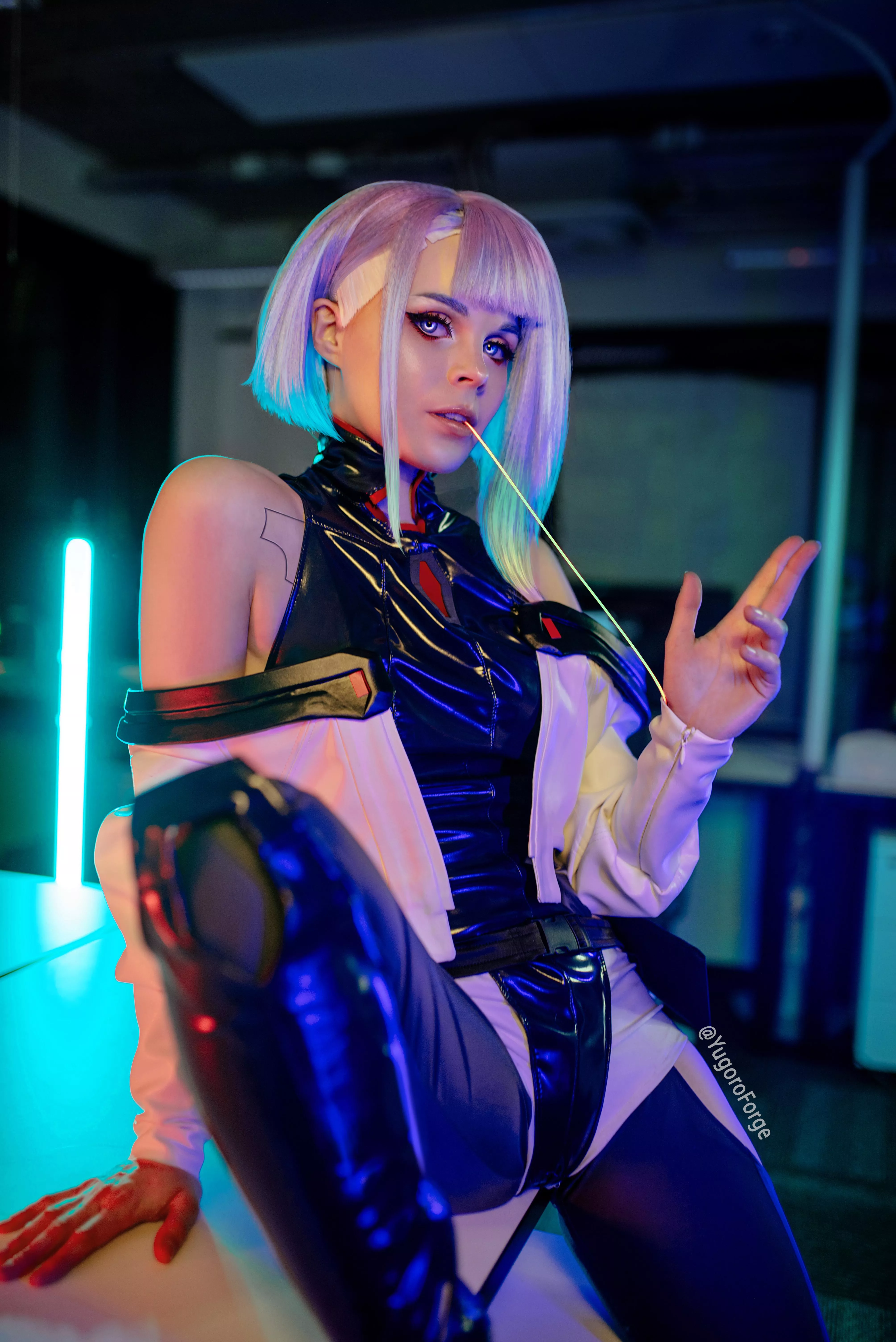 Lucy from Cyberpunk: Edgerunners by Yugoro posted by YugoroForge