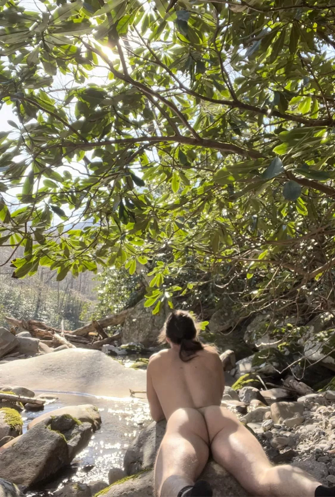 [M] Sunning the Buns Beside a Lovely Appalachian Creek posted by InnocuouslyDated