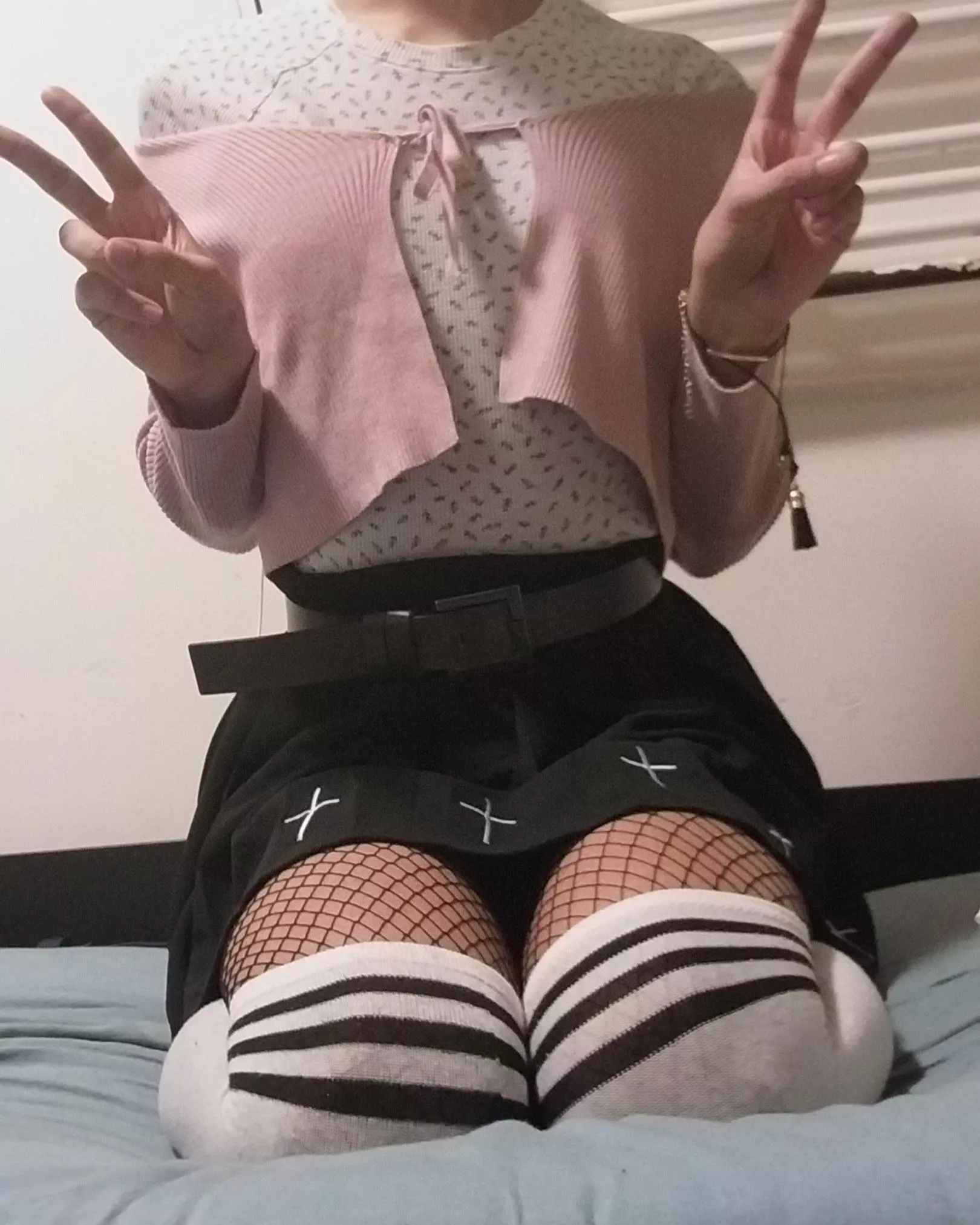 my outfit for femboy friday. Do you like it? 😚 posted by Yomis_quirky_name