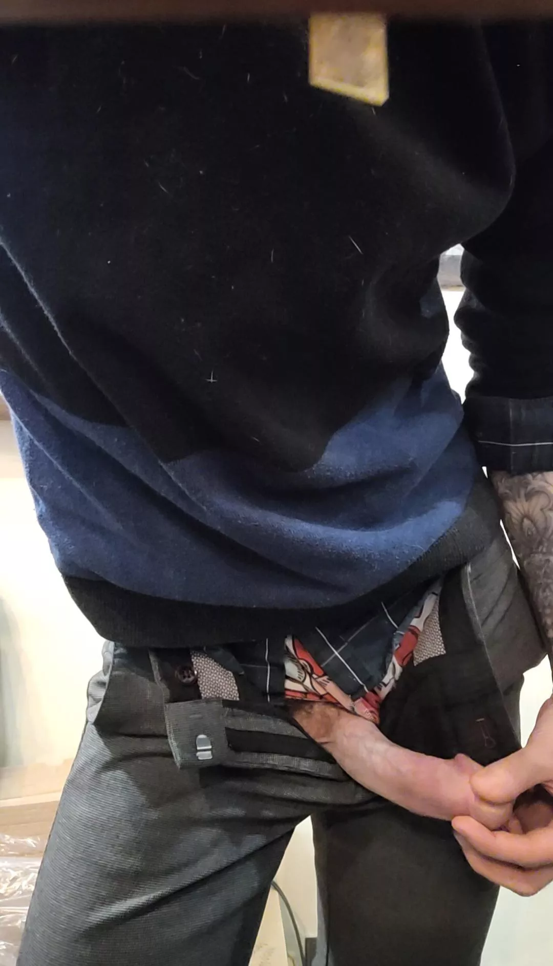 pulled my cock out at work during open hours 😈 posted by sandwitch95