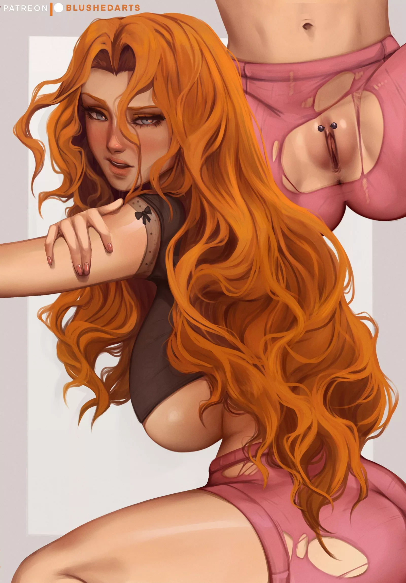 Rangiku's ripped her gym clothes (BlushedArts) posted by Dblushed