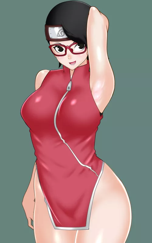 Sarada Uchiha (Konnandaakke) by Deadpool6900