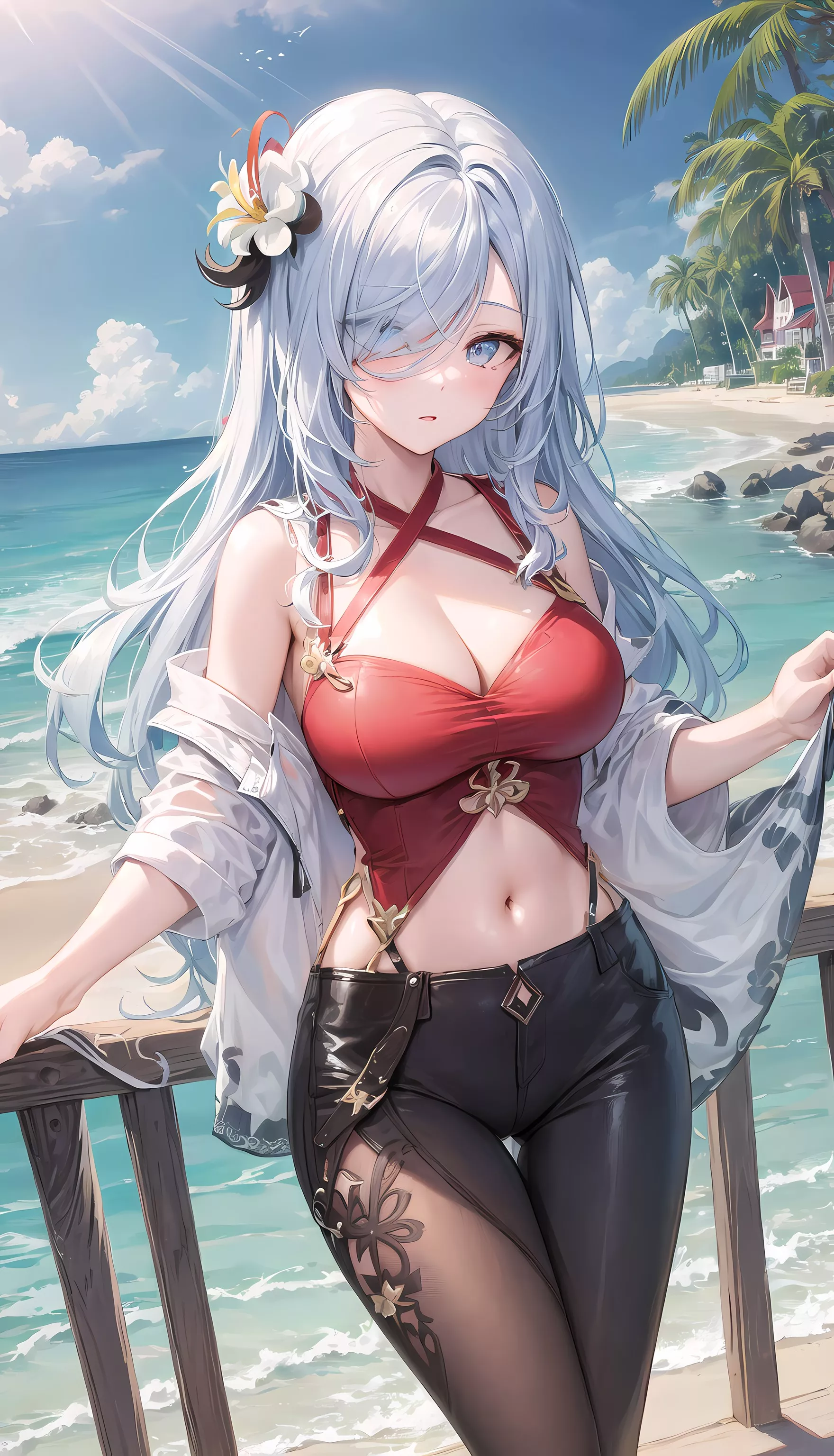 Shenhe [Genshin Impact] posted by CheetahSperm18