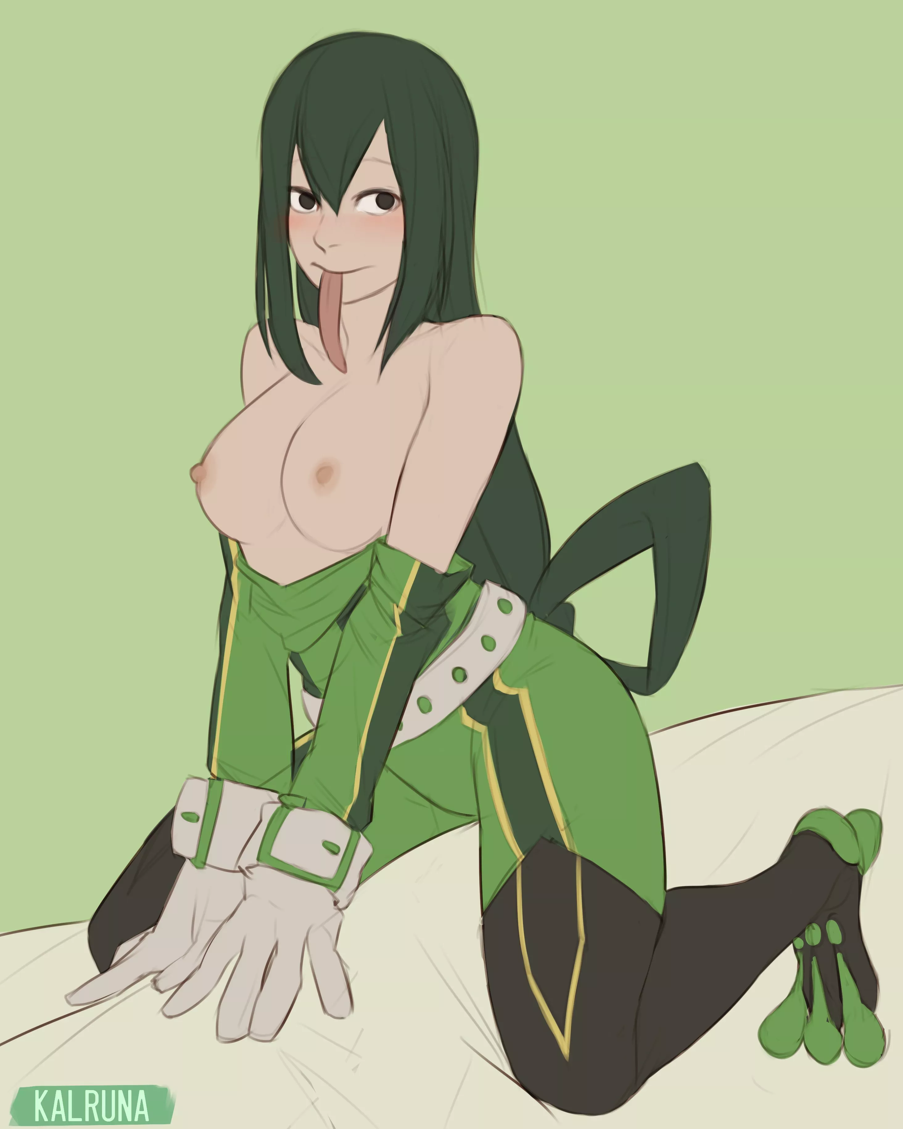 Tsuyu Asui Seductive (Kalruna) [My Hero Academia] posted by sequence_string