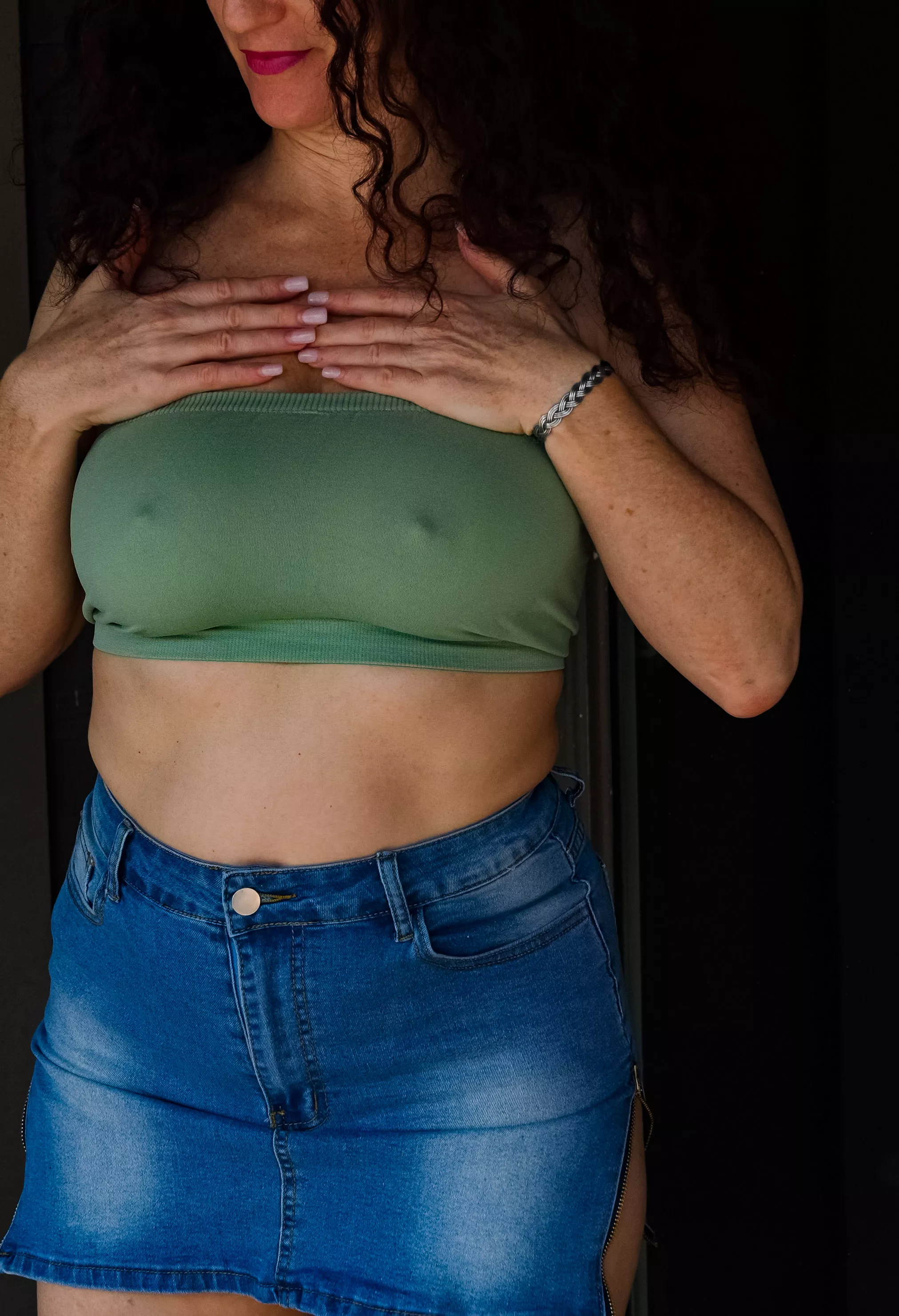 Tube tops and Daisy Dukes are a favorite combo of mine posted by MrsRobynsin