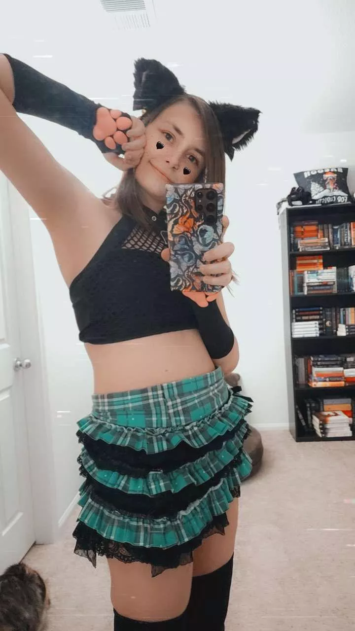 What do y’all think of a cute little cat girl? posted by CallieCat94