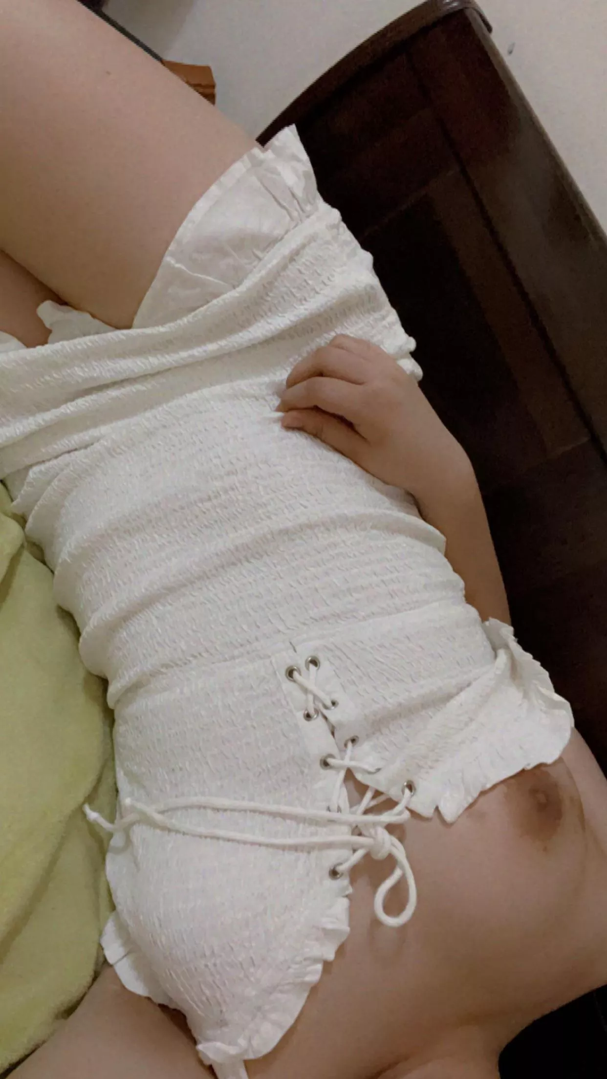 with the dress or without the dress? 🤔 posted by kieraaruiz