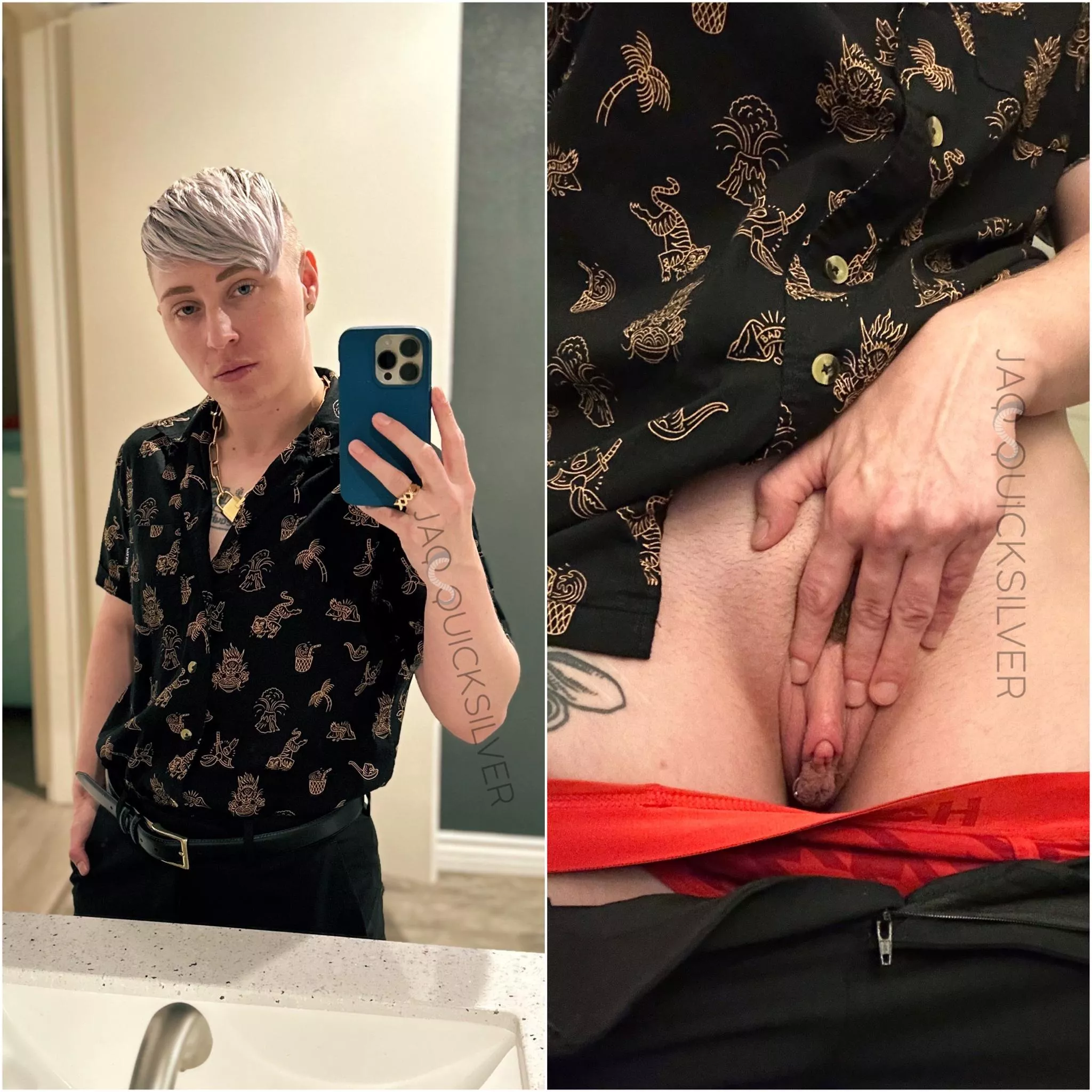 Would you go down on me in the bathroom at a house party? 🖤🔥 posted by WormWithGoodIntent