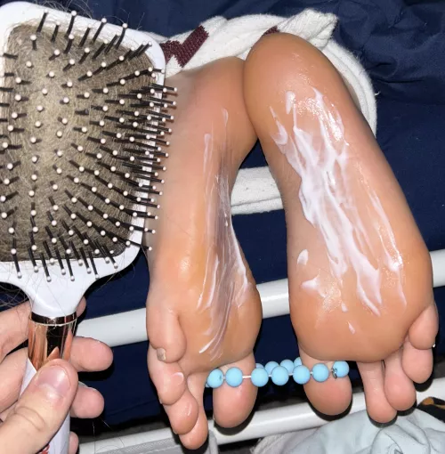 About to Tickle my Gf Silly;) (19f) by CouplesFeetss_